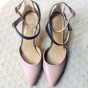 Ann Taylor Double Strap Heels (Sz 6.5)